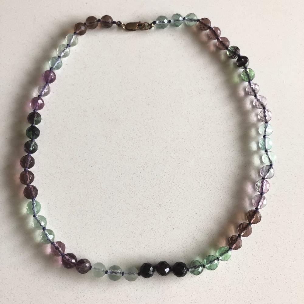 Fluorite necklace